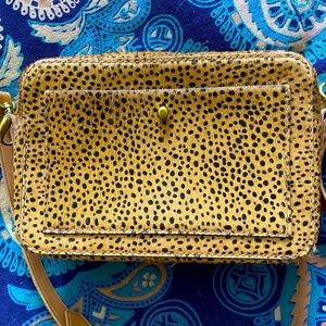 Madewell Transport Collection, Camera Bag in Dotted Calf Hair